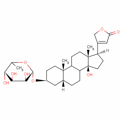 Evomonoside Structure,508-93-0Structure