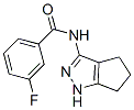 Benzamide, 3-fluoro-n-(1,4,5,6-tetrahydro-3-cyclopentapyrazolyl)-(9ci) Structure,508230-01-1Structure