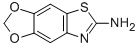 1,3-Dioxolo[4,5-f]benzothiazol-6-amine(9ci) Structure,50850-94-7Structure