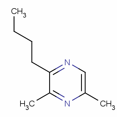 2-Butyl-3,5-dimethylpyrazine Structure,50888-63-6Structure