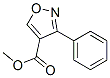 4-Isoxazolecarboxylicacid,3-phenyl-,methylester(9ci) Structure,50899-16-6Structure