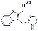 4,5-Dihydro-2-[(2-methylbenzo[b]thien-3-yl)methyl]-1H-imidazole monohydrochloride Structure,5090-37-9Structure