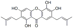 1,3,5,6-Tetrahydroxy-2,7-bis(3-methyl-2-butenyl)-9h-xanthen-9-one Structure,50906-62-2Structure