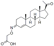 4-Pregnene-3,20-dione 3-[o-carboxymethyl]oxime Structure,50909-89-2Structure