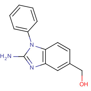 (2-Amino-1-phenyl-1h-benzo[d]imidazol-5-yl)methanol Structure,509093-83-8Structure