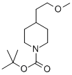 4-(2-Methoxyethyl)-1-Piperidinecarboxylic acid 1,1-dimethylethyl ester Structure,509147-79-9Structure