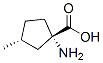 Cyclopentanecarboxylic acid,1-amino-3-methyl-,trans-(9ci) Structure,50967-94-7Structure