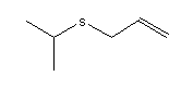 Allyl isopropyl sulphide Structure,50996-72-0Structure