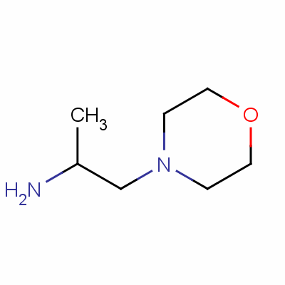 1-Methyl-2-morpholin-4-ylethylamine Structure,50998-05-5Structure