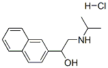 2-Isopropylamino-1-(2-naphthyl)ethanol hydrochloride Structure,51-02-5Structure