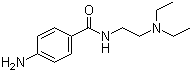 4-Amino-n-(2-diethylaminoethyl)benzamide Structure,51-06-9Structure