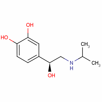 Levisoprenaline Structure,51-31-0Structure