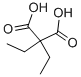 Diethylmalonicacid Structure,510-20-3Structure