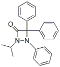 1,2-Diazetidin-3-one,2-(1-methylethyl)-1,4,4-triphenyl- Structure,51004-01-4Structure