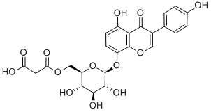 6-O-malonylgenistin Structure,51011-05-3Structure