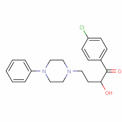 4’-chloro-2-hydroxy-4-(4-phenylpiperazine-1-yl )butyrophenone Structure,51037-53-7Structure