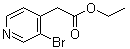 (3-Bromo-pyridin-4-yl)-acetic acidethylester Structure,51054-99-0Structure