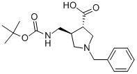 1-Benzyl-4-methyl-pyrrolidine-3-carboxylic acid Structure,510729-29-0Structure