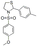 Thiazolidine, 3-[(4-methoxyphenyl)sulfonyl]-2-(4-methylphenyl)- (9ci) Structure,510733-59-2Structure