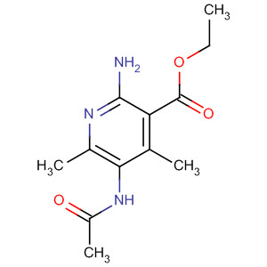 Ethyl 5-acetamido-2-amino-4,6-dimethylnicotinate Structure,51076-33-6Structure