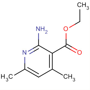 Ethyl 2-amino-4,6-dimethylnicotinate Structure,51076-39-2Structure