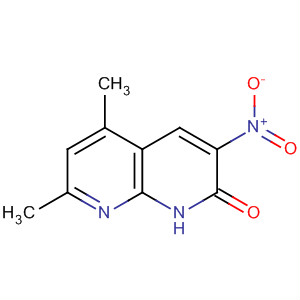 5,7-Dimethyl-3-nitro-1,8-naphthyridin-2(1h)-one Structure,51076-41-6Structure