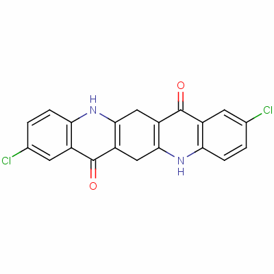 2,9-Dichloro-5,6,12,13-tetrahydroquino[2,3-b]acridine-7,14-dione Structure,51085-07-5Structure