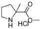 Methyl 2-methylpyrrolidine-2-carboxylate hydrochloride Structure,51098-46-5Structure