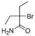 2-Bromo-2-ethylbutyramide Structure,511-70-6Structure