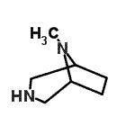 8-Methyl-3,8-diaza-bicyclo[3.2.1]octane Structure,51102-42-2Structure