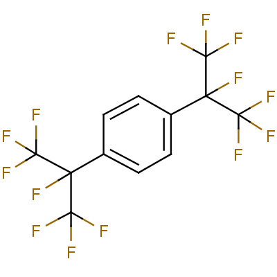 1,4-Bis(heptafluoroisopropyl)benzene Structure,51114-12-6Structure