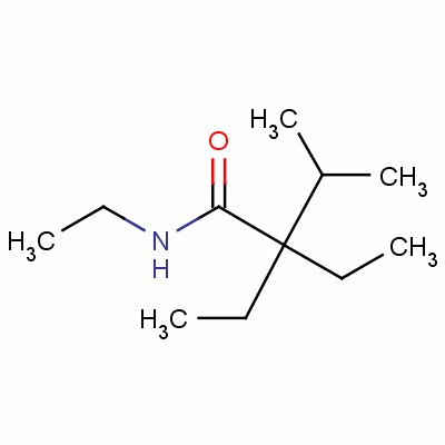 N,2,2-triethyl-3-methylbutyramide Structure,51115-73-2Structure