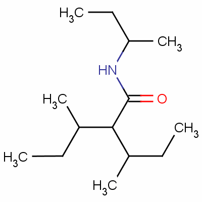 N,2-di-sec-butyl-3-methylvaleramide Structure,51115-86-7Structure