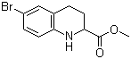 6-Bromo-1,2,3,4-tetrahydroquinoline-2-carboxylic acid methyl ester Structure,511230-72-1Structure