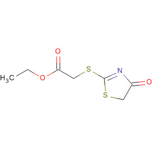 Ethyl 2-(4,5-dihydro-4-oxothiazol-2-ylthio)acetate Structure,51126-34-2Structure