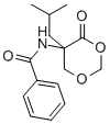 DL-5-Benzoylamino-5-isobutyl-4-oxo-1,3-dioxane Structure,51127-26-5Structure