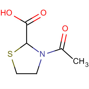 N-acetyl-2-thiazolidine carboxylic acid Structure,51131-84-1Structure