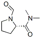 2-Pyrrolidinecarboxamide,1-formyl-n,n-dimethyl-,(2s)-(9ci) Structure,511543-58-1Structure