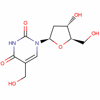 5-Hydroxymethyl-2-deoxyuridine Structure,5116-24-5Structure