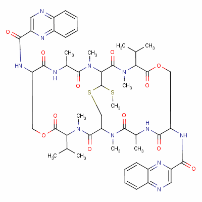 Quinomycin a Structure,512-64-1Structure