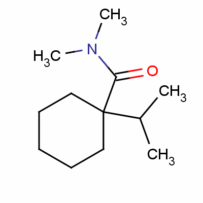 1-Isopropyl-n,n-dimethylcyclohexanecarboxamide Structure,51200-93-2Structure