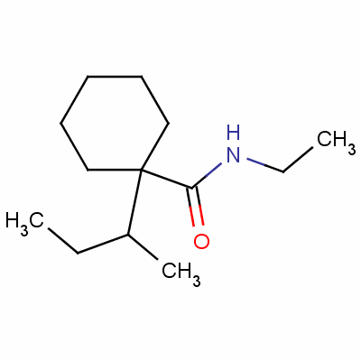 N-ethyl-1-(1-methylpropyl)cyclohexanecarboxamide Structure,51200-99-8Structure