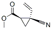 Methyl (1r,2r)-2-cyano-2-vinylcyclopropanecarboxylate Structure,51213-13-9Structure