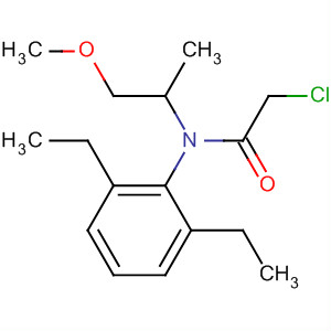 Acetamide, 2-chloro-n-(2,6-diethylphenyl)-n-(2-methoxy-1-methylethyl)- Structure,51218-54-3Structure