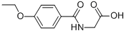 (4-Ethoxy-benzoylamino)-acetic acid Structure,51220-52-1Structure