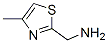 (4-Methyl-1,3-thiazol-2-yl)methylamine Structure,51221-45-5Structure
