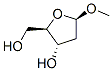 Methyl-2-deoxy-beta-D-ribofuranoside Structure,51255-18-6Structure