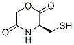 2,5-Morpholinedione,3-(mercaptomethyl)-,(3s)-(9ci) Structure,512802-56-1Structure