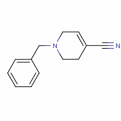 1,2,3,6-Tetrahydro-1-(phenylmethyl)-4-pyridinecarbonitrile Structure,51281-64-2Structure