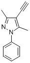 4-Ethynyl-3,5-dimethyl-1-phenyl-1h-pyrazole Structure,51294-74-7Structure